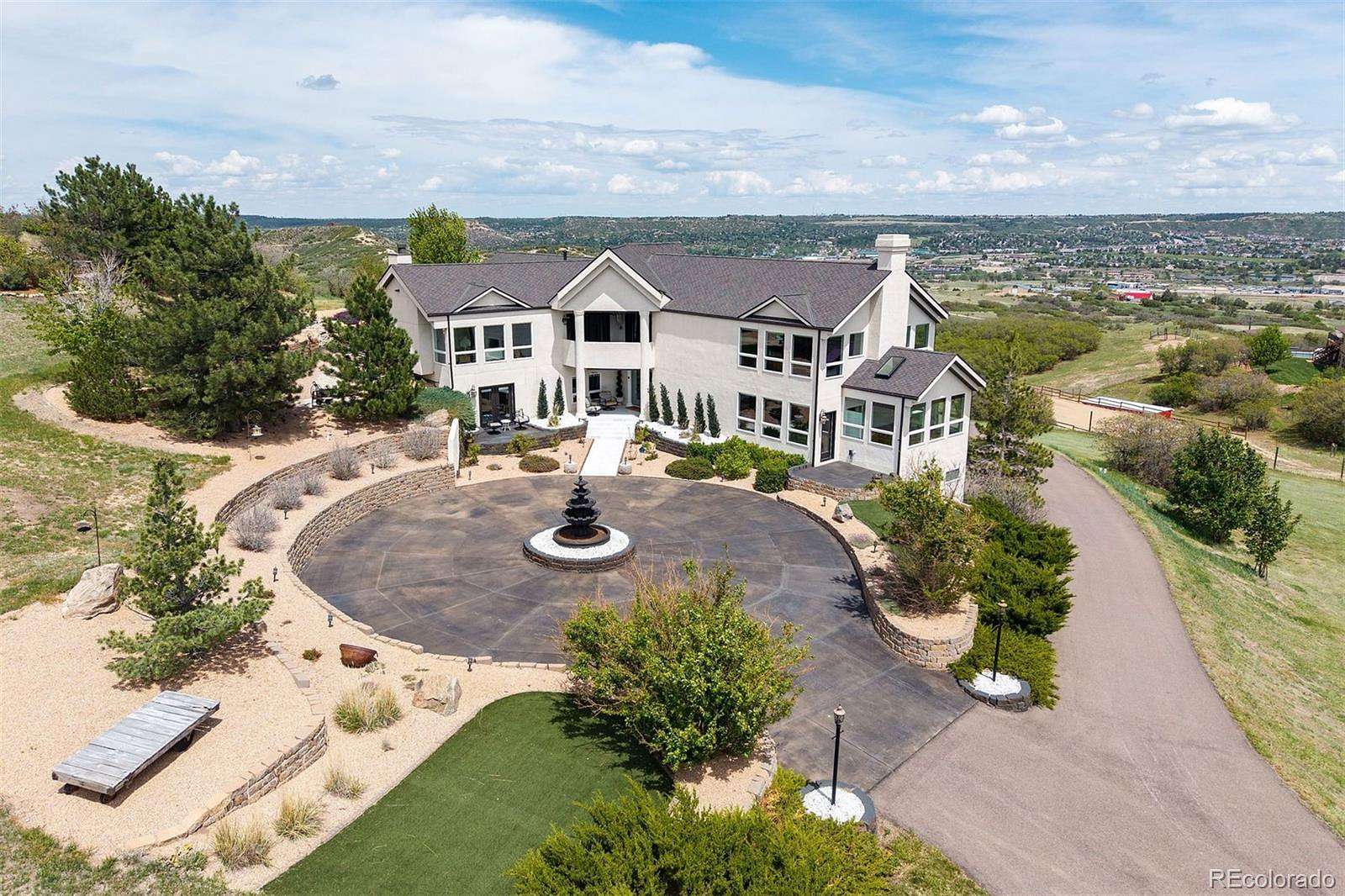 9.89 Acres of Land with Home for Sale in Castle Rock, Colorado