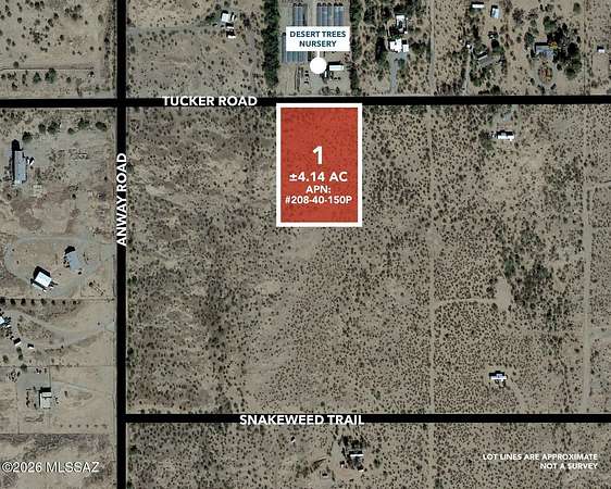 4.1 Acres of Land for Sale in Marana, Arizona