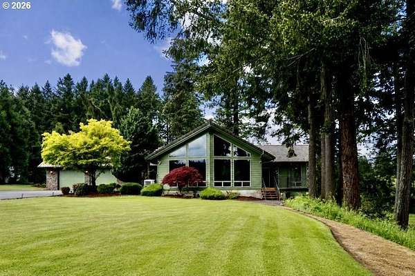 27 Acres of Agricultural Land with Home for Sale in Oregon City, Oregon