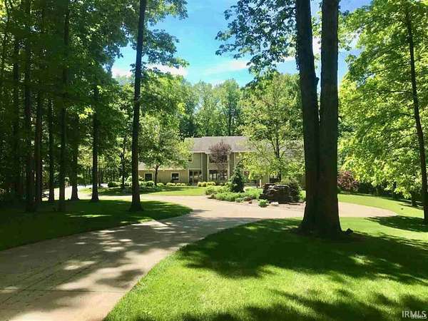 7.86 Acres of Land with Home for Sale in Roanoke, Indiana