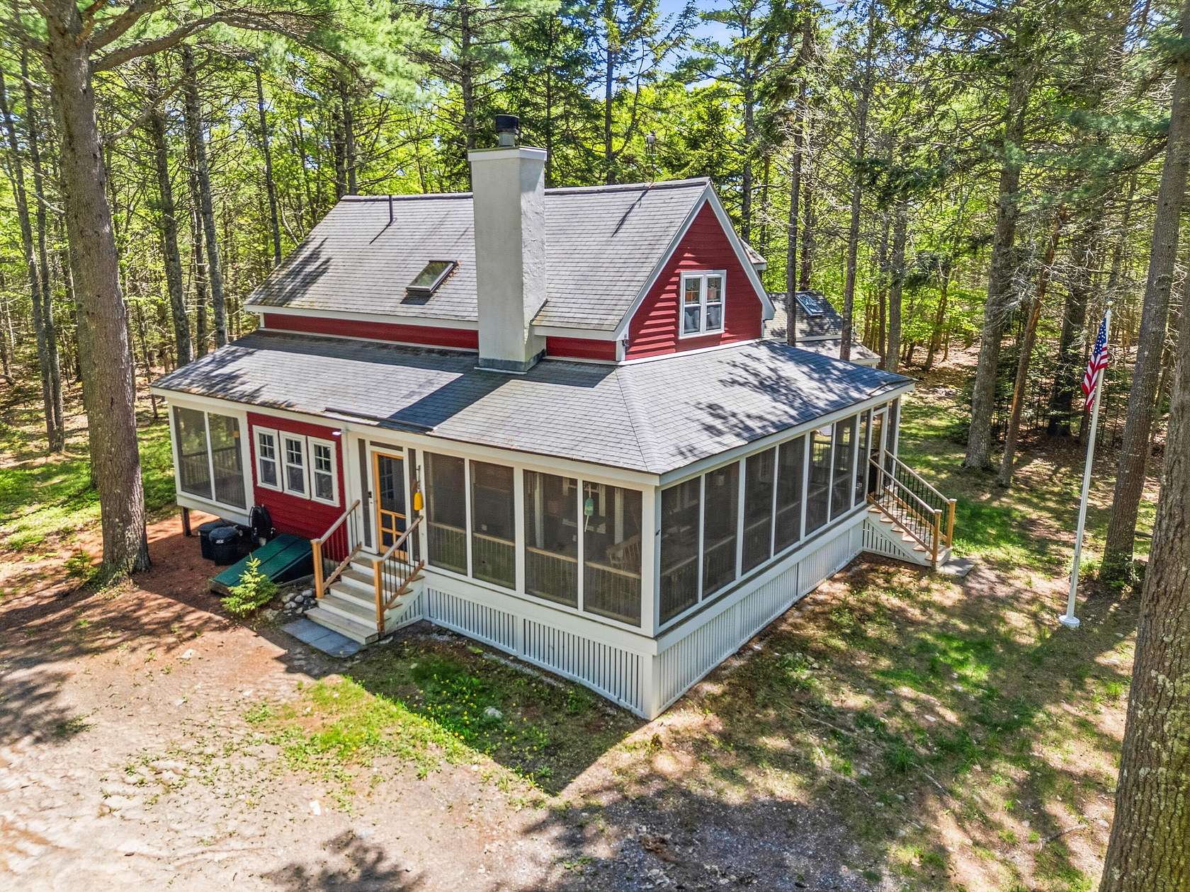 6.5 Acres of Land with Home for Sale in Georgetown, Maine