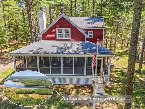 6.5 Acres of Land with Home for Sale in Georgetown, Maine