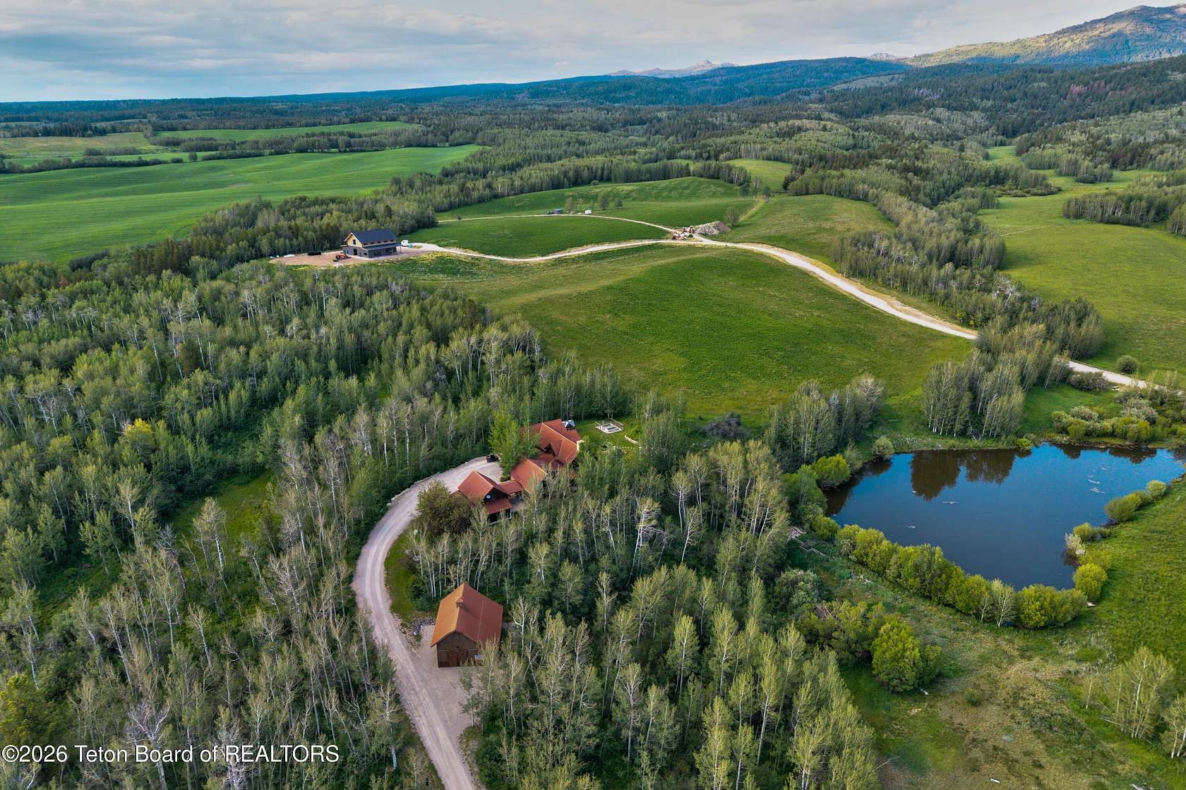14.4 Acres of Land with Home for Sale in Alta, Wyoming