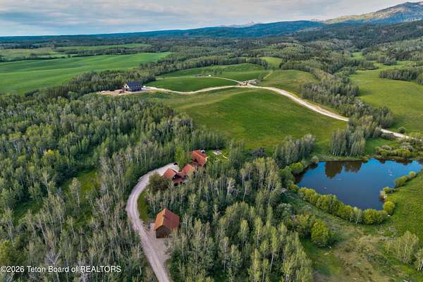 14.4 Acres of Land with Home for Sale in Alta, Wyoming