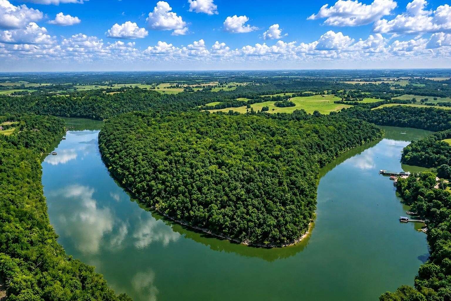 110 Acres of Recreational Land for Sale in Danville, Kentucky