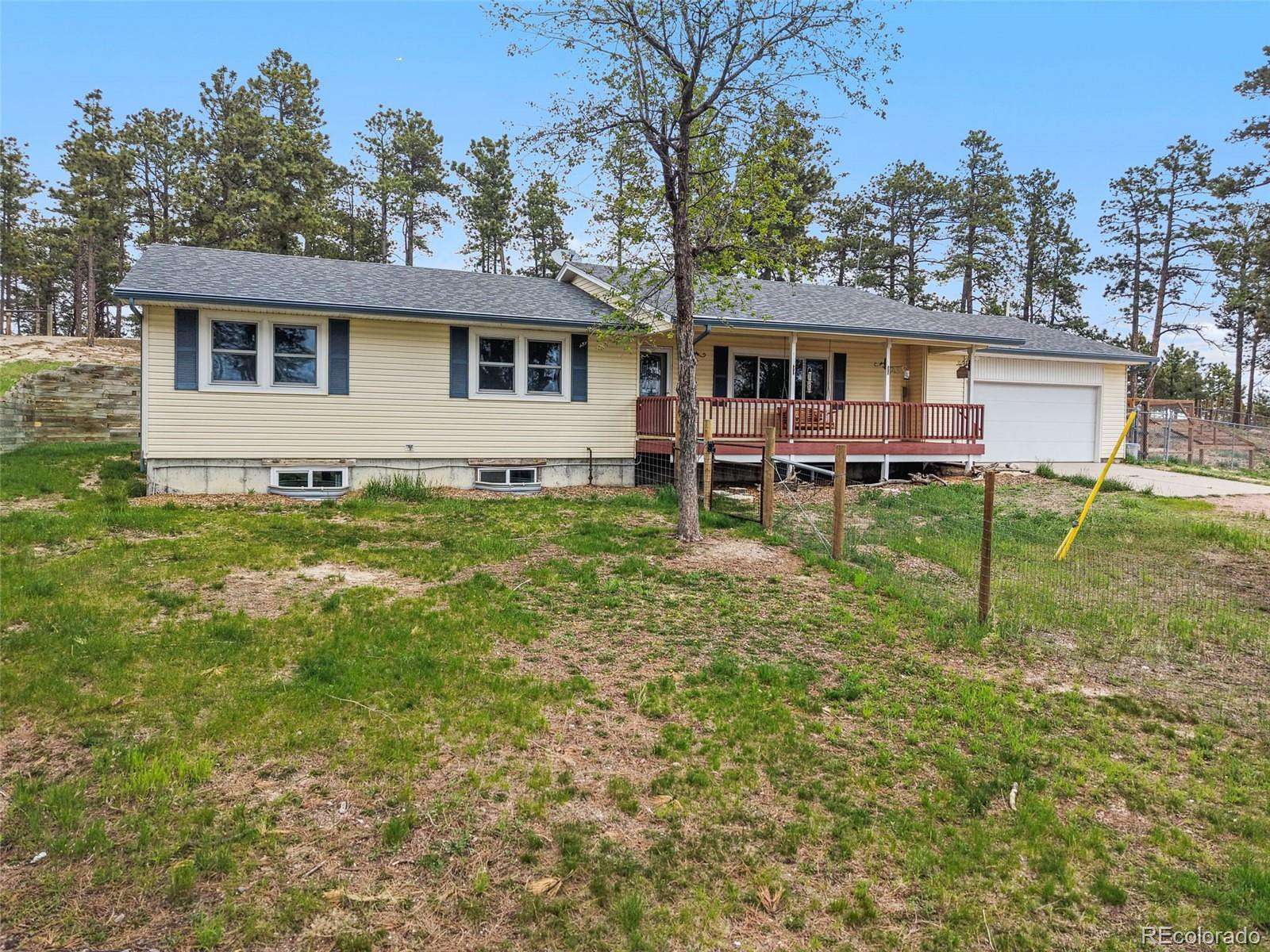 5 Acres of Land with Home for Sale in Colorado Springs, Colorado