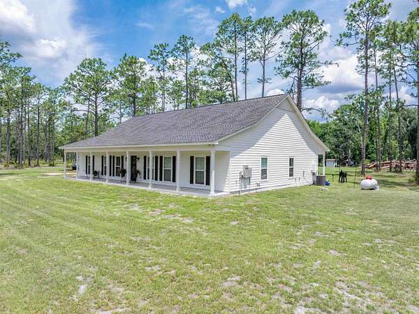 17.8 Acres of Land with Home for Sale in Perry, Florida