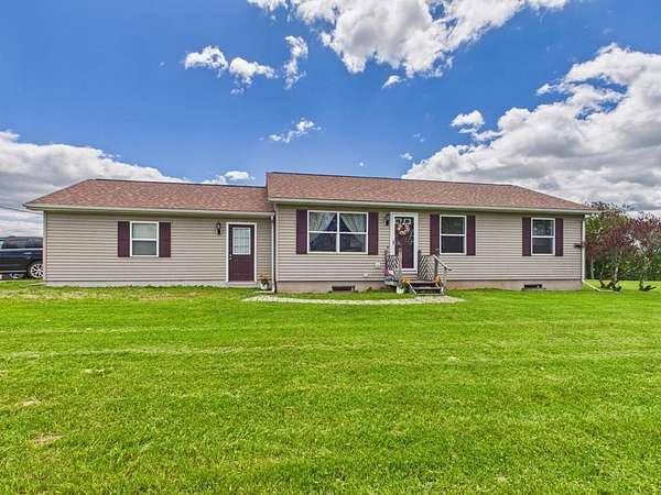 13 Acres of Recreational Land with Home for Sale in Shunk, Pennsylvania