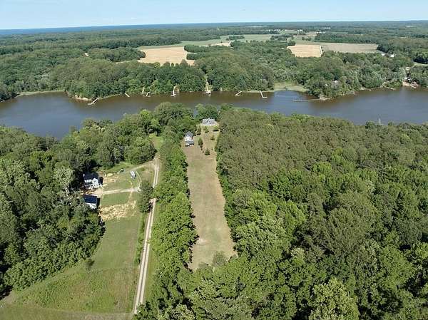 3.9 Acres of Land with Home for Sale in Heathsville, Virginia