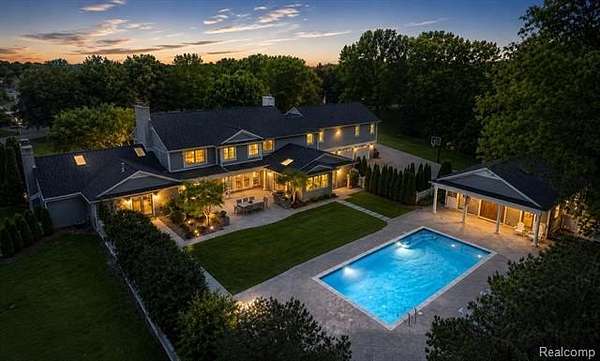1.6 Acres of Land with Home for Sale in Bloomfield Township, Michigan