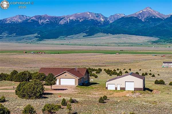 6.36 Acres of Land with Home for Sale in Westcliffe, Colorado