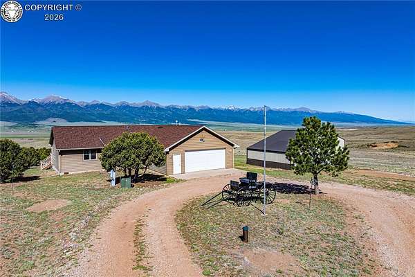 6.36 Acres of Land with Home for Sale in Westcliffe, Colorado