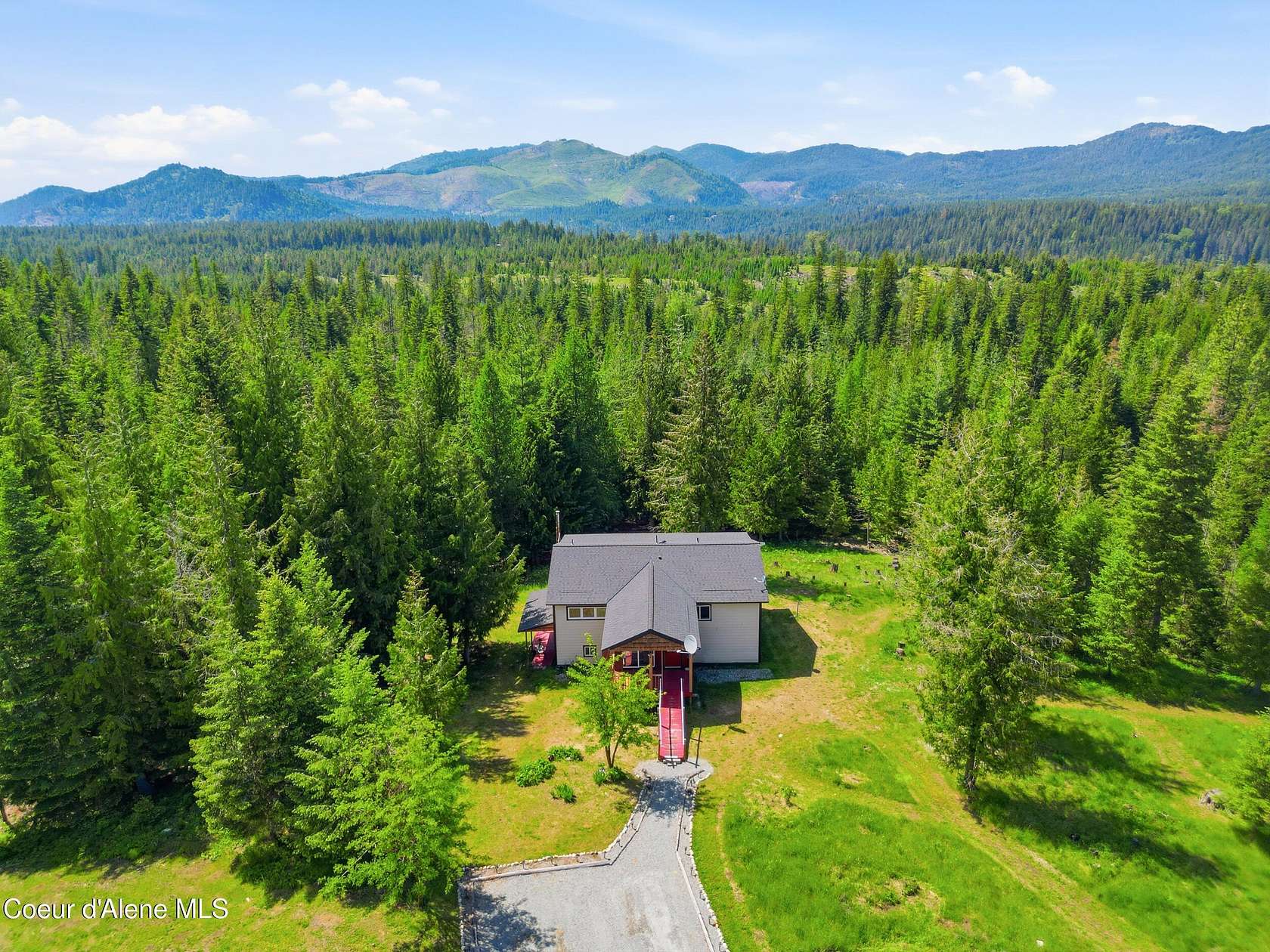 20 Acres of Recreational Land with Home for Sale in Priest River, Idaho