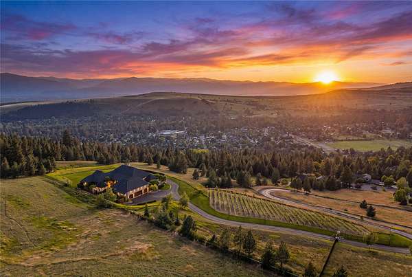 10.5 Acres of Land with Home for Sale in Missoula, Montana