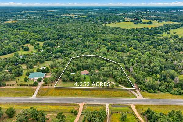 4.25 Acres of Land with Home for Sale in Rockdale, Texas