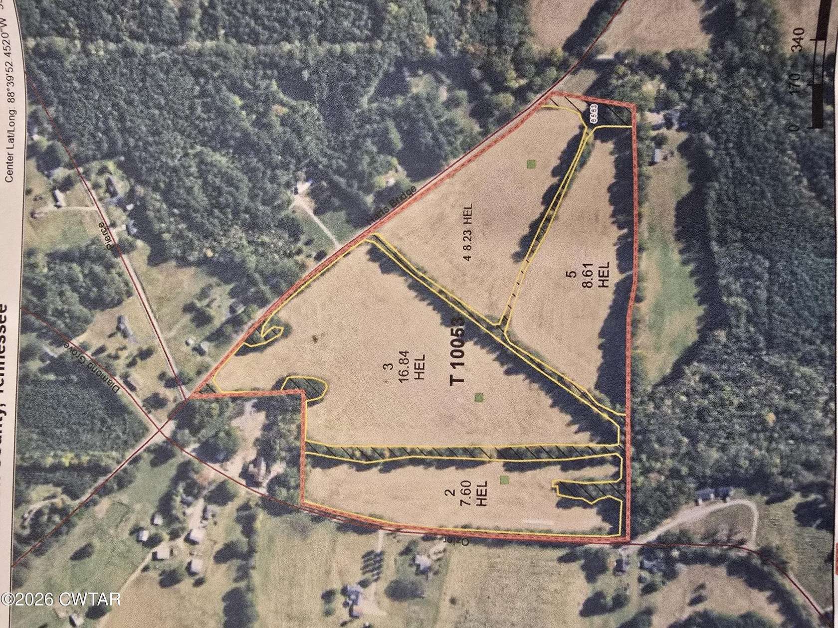 45.4 Acres of Land for Sale in Pinson, Tennessee