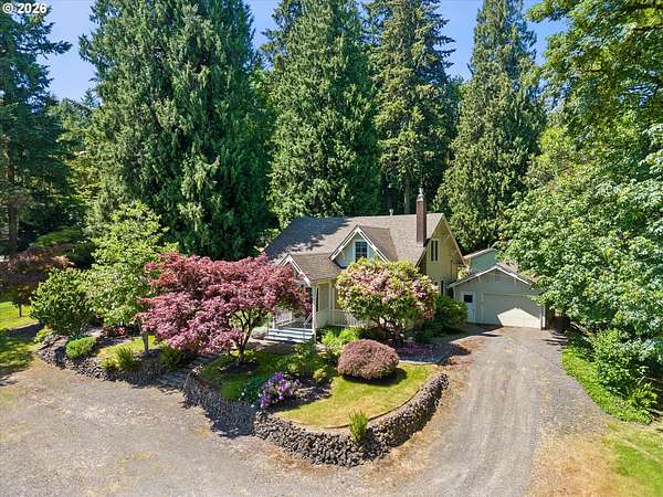 13.5 Acres of Land with Home for Sale in Scappoose, Oregon