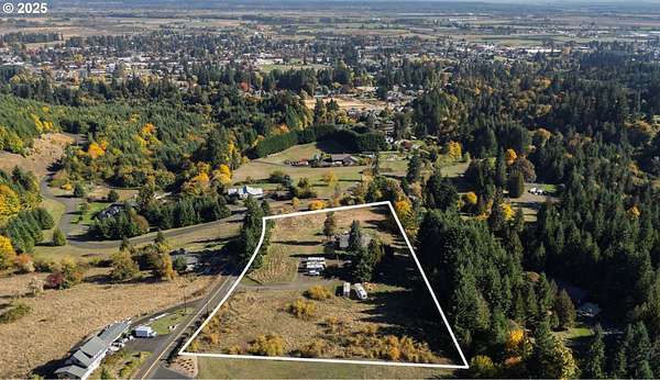 3.55 Acres of Land with Home for Sale in Scappoose, Oregon
