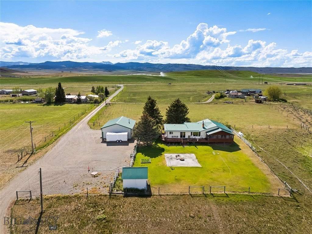 46 Acres of Land with Home for Sale in Wilsall, Montana