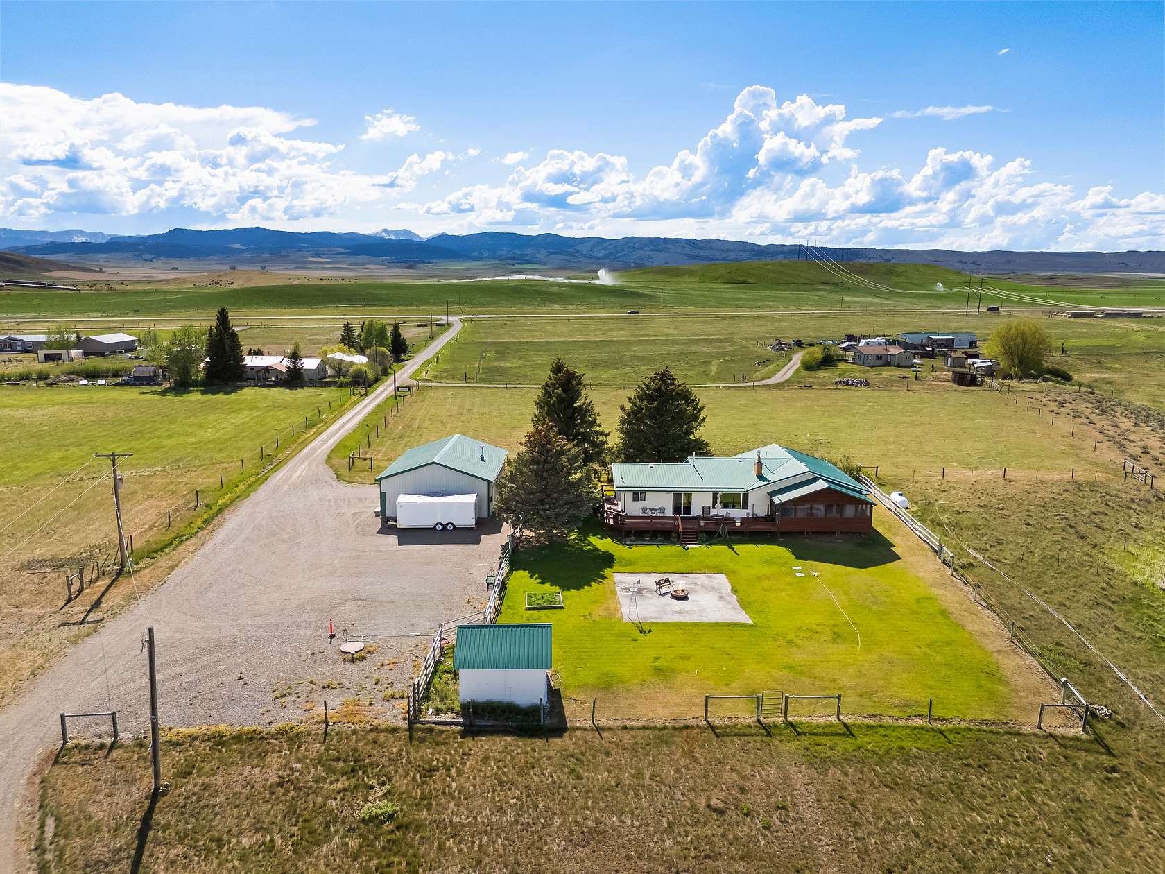 46 Acres of Land with Home for Sale in Wilsall, Montana
