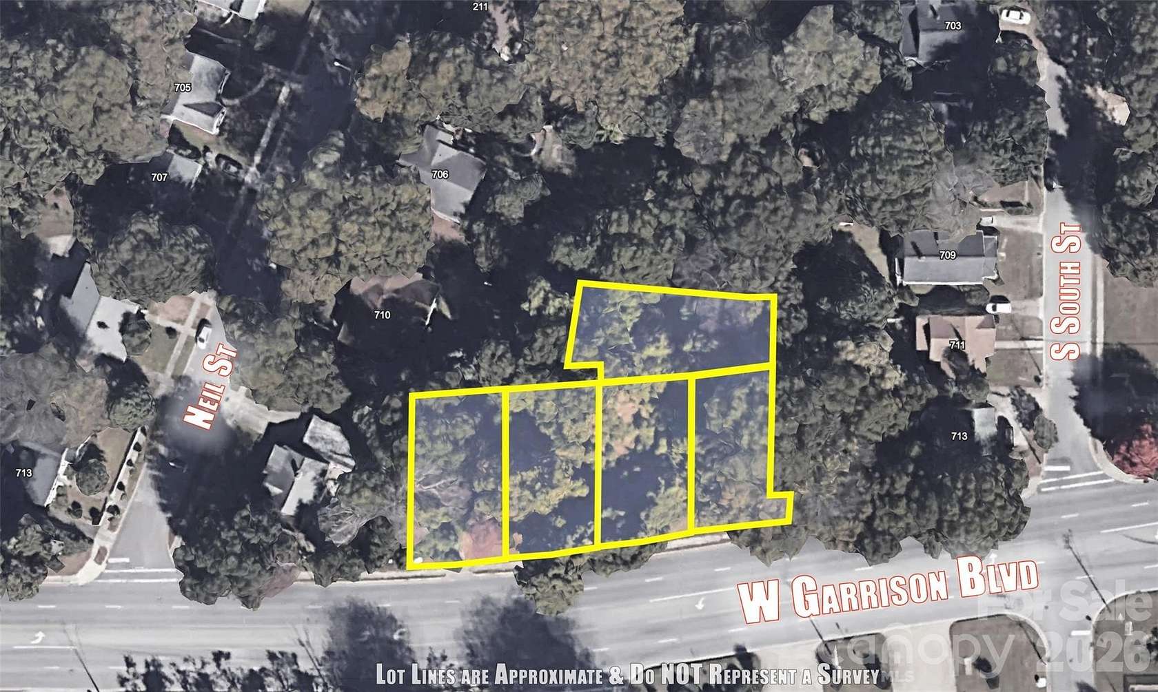 0.62 Acres of Residential Land for Sale in Gastonia, North Carolina