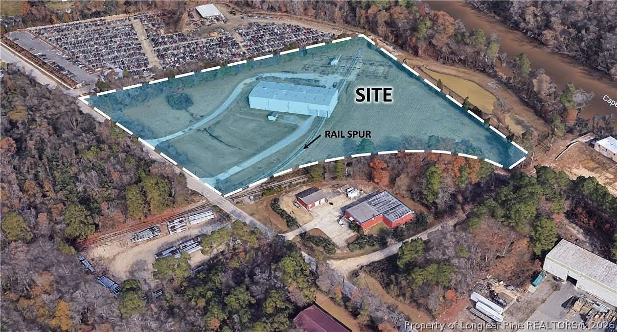 10 Acres of Improved Commercial Land for Sale in Fayetteville, North Carolina