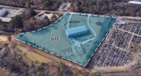 10 Acres of Improved Commercial Land for Sale in Fayetteville, North Carolina