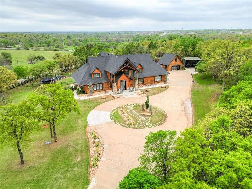 2.52 Acres of Land with Home for Sale in Edmond, Oklahoma