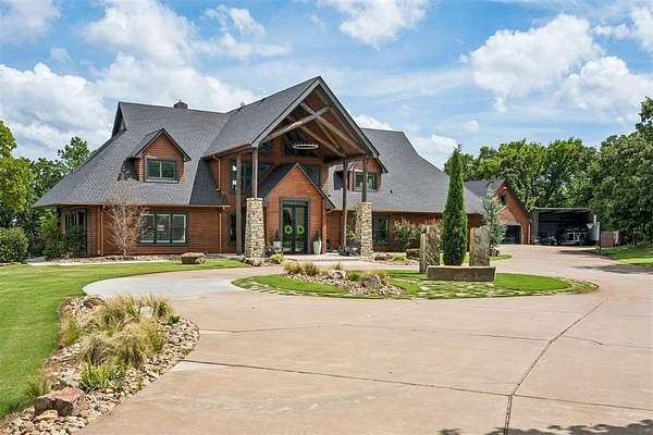 2.52 Acres of Land with Home for Sale in Edmond, Oklahoma