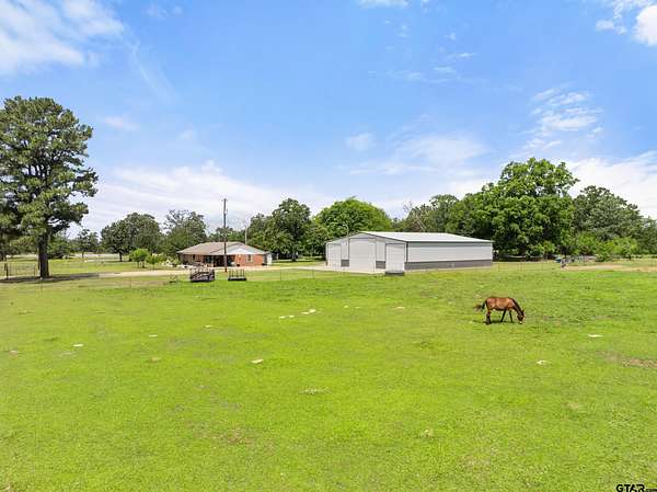 8.3 Acres of Land with Home for Sale in Yantis, Texas