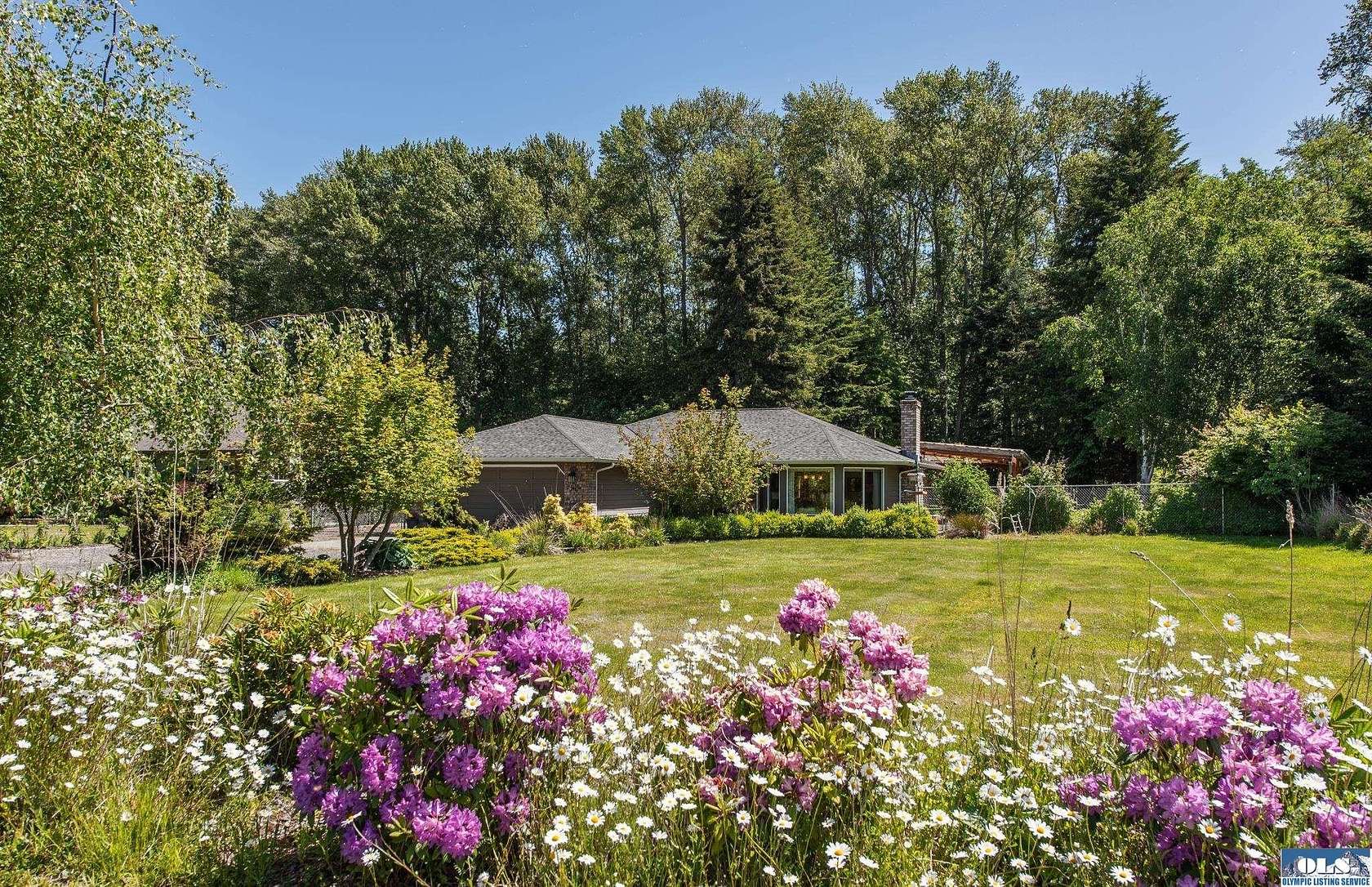 1.79 Acres of Land with Home for Sale in Sequim, Washington