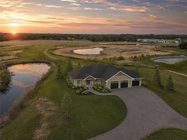 5.9 Acres of Land with Home for Sale in Oak Grove, Minnesota