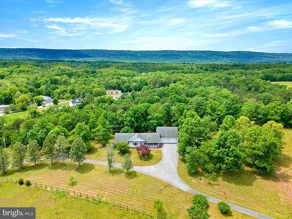 10.7 Acres of Land with Home for Sale in Hedgesville, West Virginia