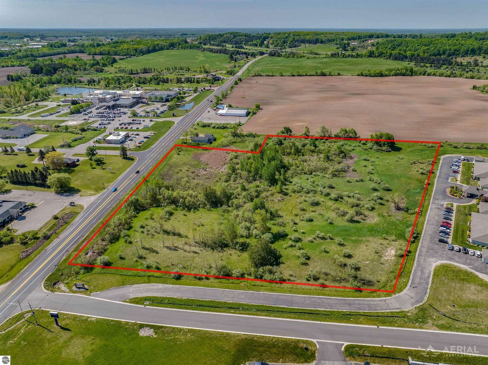 11.5 Acres of Commercial Land for Sale in West Branch, Michigan