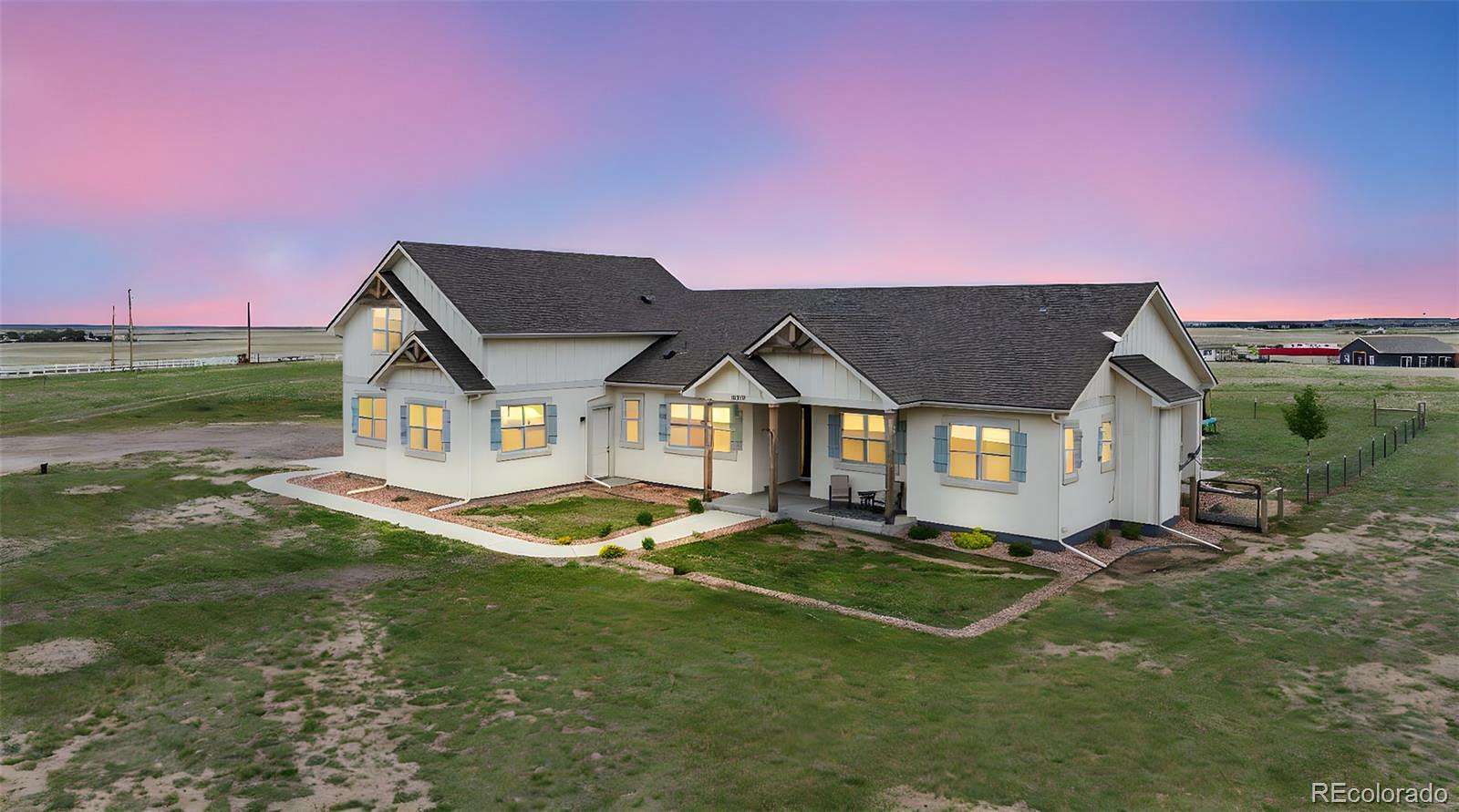 35.6 Acres of Recreational Land with Home for Sale in Calhan, Colorado