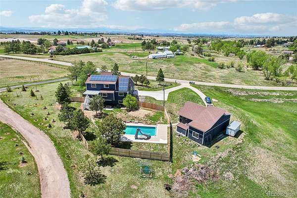 6.1 Acres of Land with Home for Sale in Parker, Colorado
