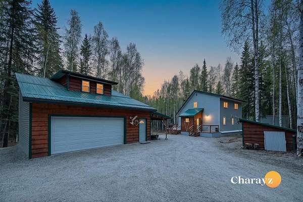3.8 Acres of Land with Home for Sale in Fairbanks, Alaska