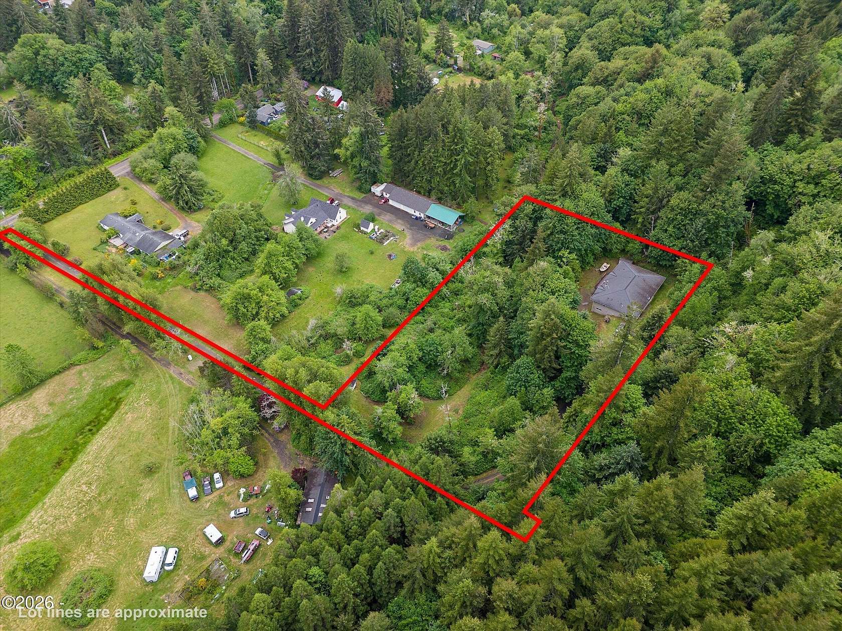 2.68 Acres of Land with Home for Sale in Otis, Oregon