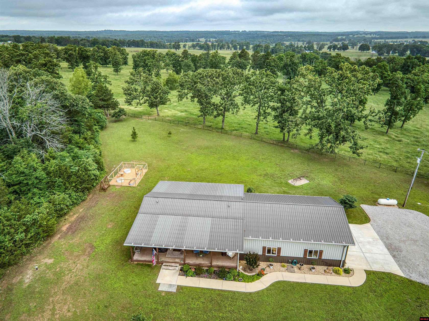 19 Acres of Land with Home for Sale in Gassville, Arkansas