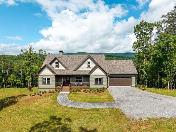 72 Acres of Land with Home for Sale in Blue Ridge, Georgia