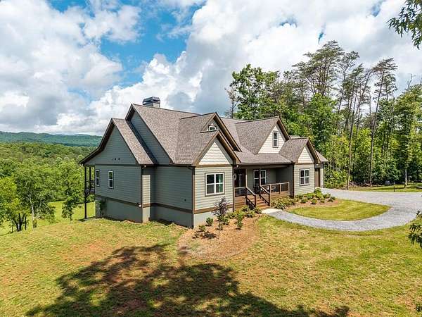 72 Acres of Land with Home for Sale in Blue Ridge, Georgia