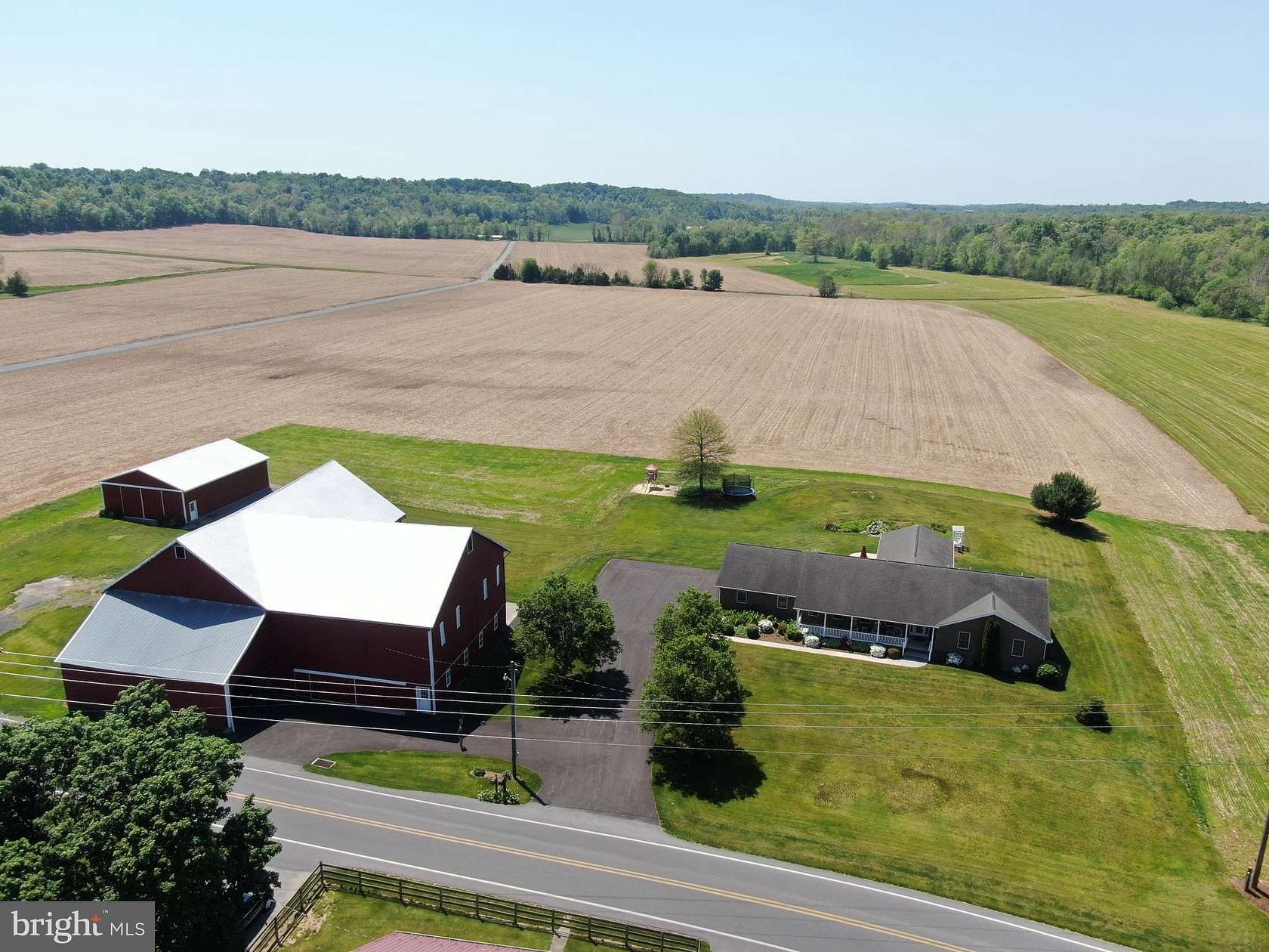 109 Acres of Agricultural Land with Home for Auction in Chambersburg, Pennsylvania
