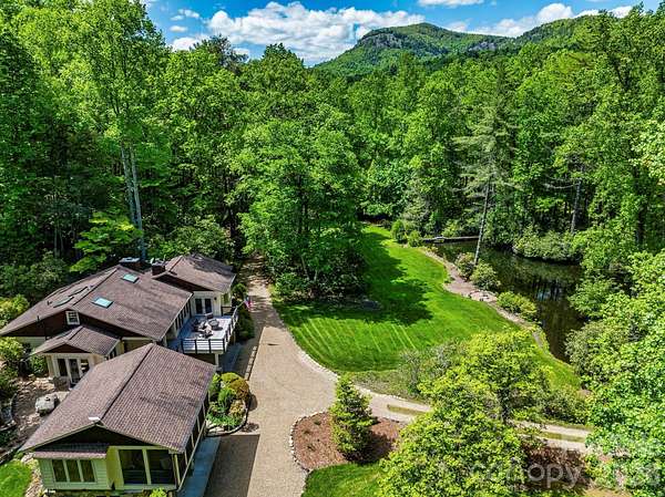 23 Acres of Recreational Land with Home for Sale in Cashiers, North Carolina