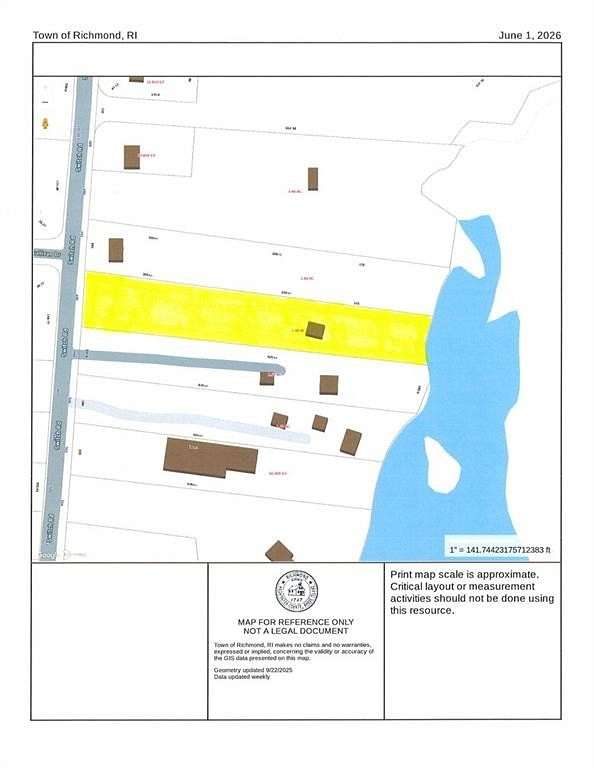 1.9 Acres of Residential Land for Sale in Richmond Town, Rhode Island