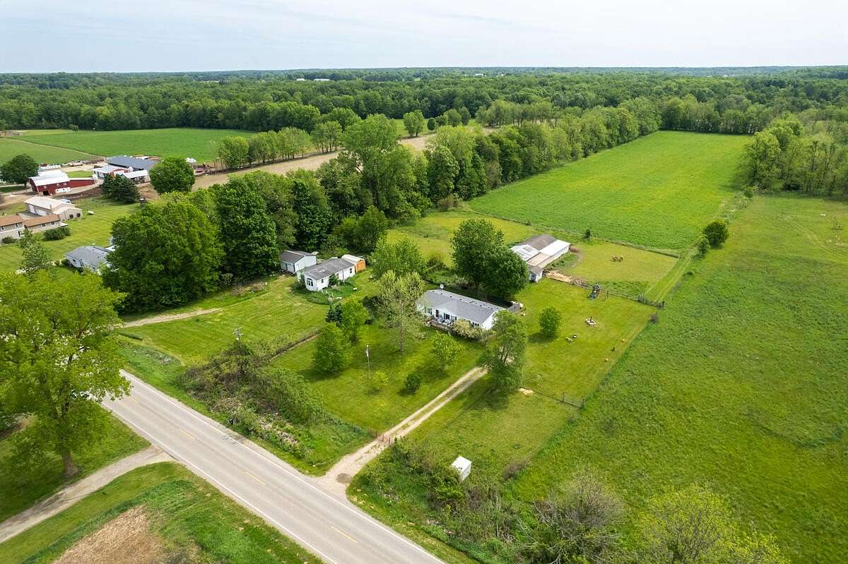 10.2 Acres of Land with Home for Sale in Quincy, Michigan