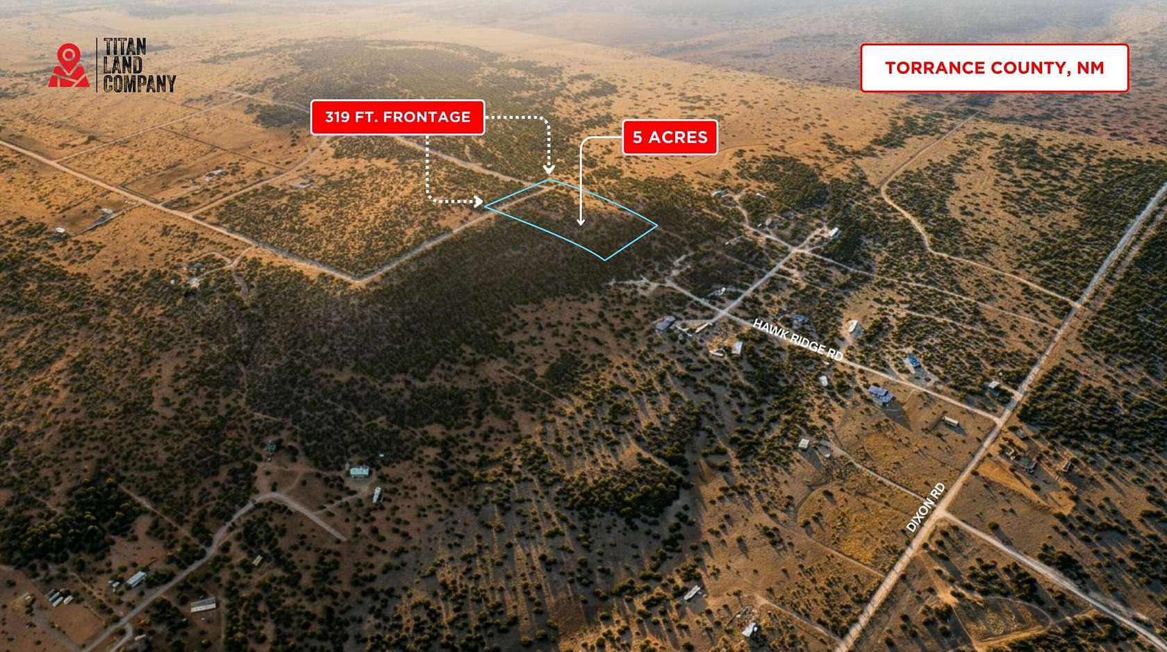 5 Acres of Residential Land for Sale in Moriarty, New Mexico