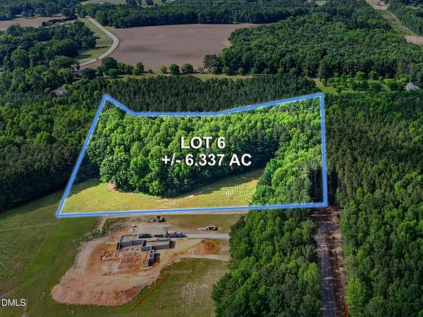 6.34 Acres of Residential Land for Sale in Zebulon, North Carolina