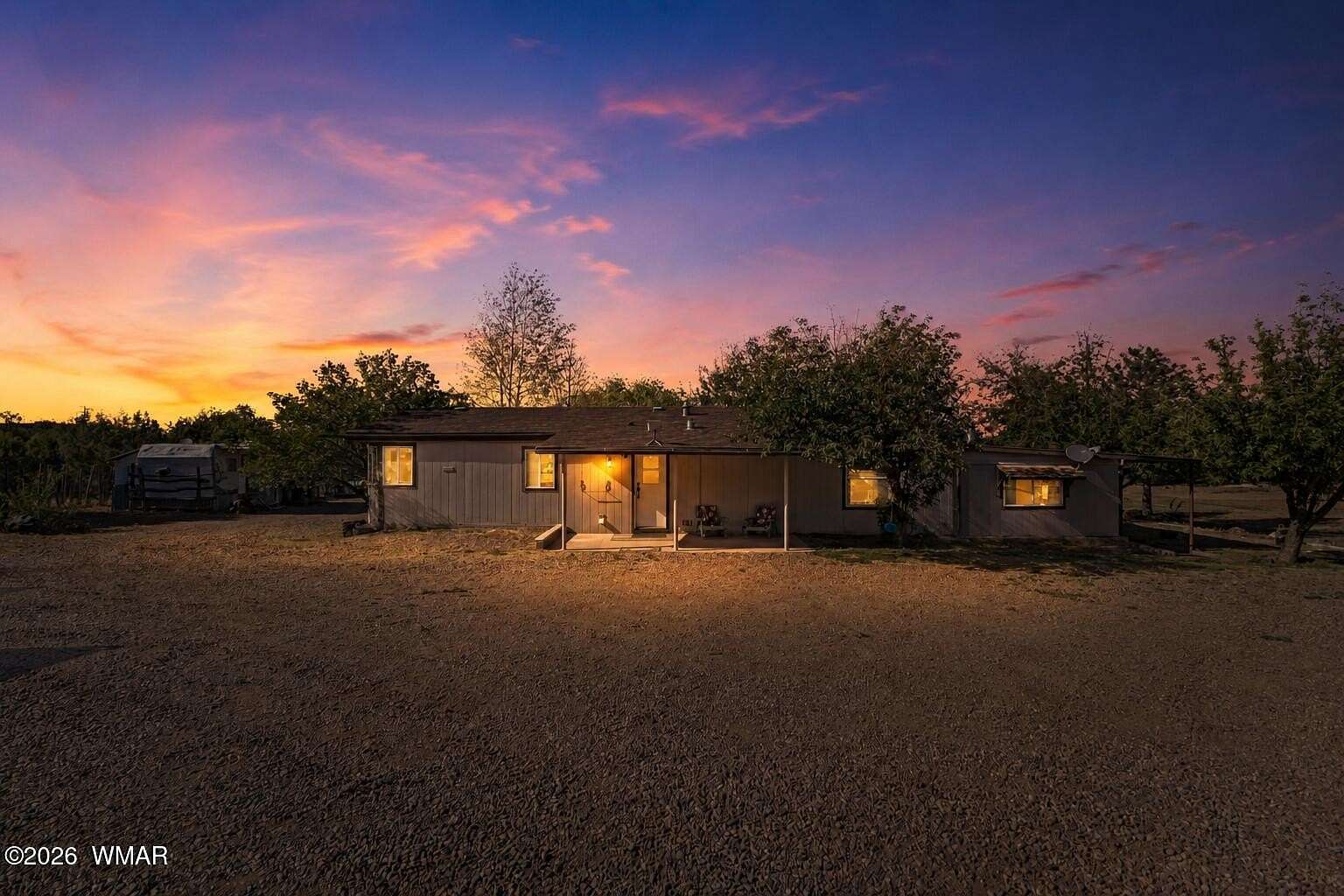 3 Acres of Land with Home for Sale in Taylor, Arizona
