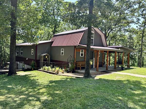 80 Acres of Recreational Land with Home for Sale in Pittsburg, Missouri