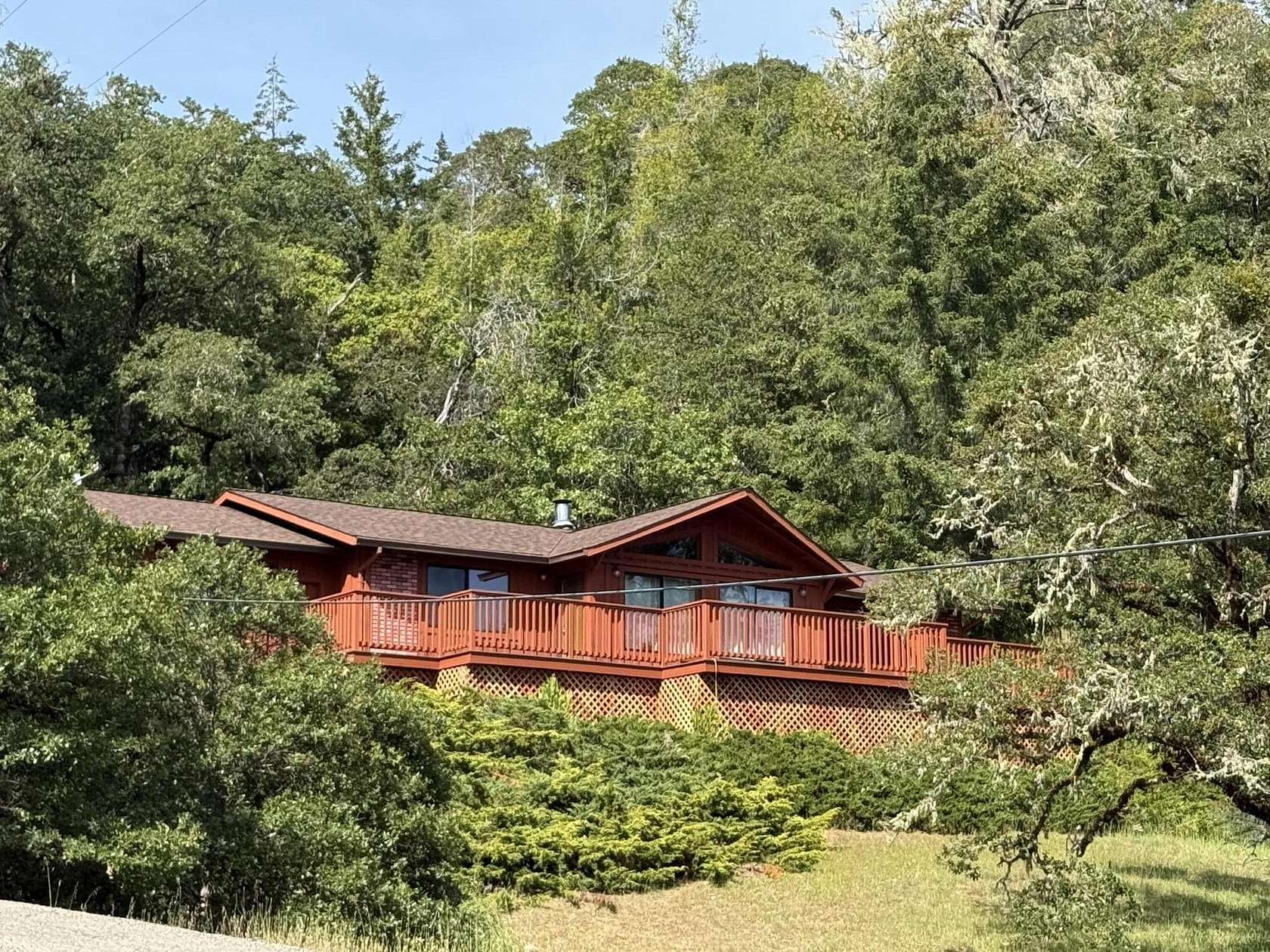 9.36 Acres of Land with Home for Sale in Garberville, California